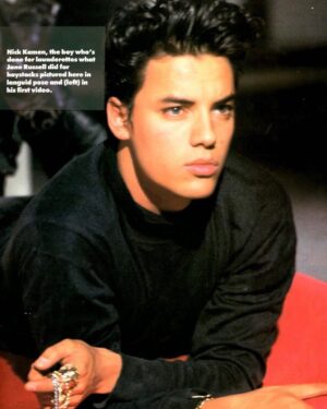 Bethann Hardison Instagram - NICK KAMEN...where to begin, as I drift through this sorrow and surprising grief...
He has left this planet earth .
Our closeness was birth out of belief and trust. Nick added confidence to start my agency in ‘84.  It was 6 girls and 1 boy.  He gave me the courage and conviction to start Bethann Management Co. 
Nick came to NY to meet agents and I was about to start my own and had just found the location.
He was becoming popular in London where he was born to Scottish and Burmese parents. Him choosing me over others I will never forget.
I had never had my own business, we both admitted to being nervous in our decision, me to have a agency and him hoping I could pull it off because I was his choice.
Thank goodness I did. He remained in my life until he passed. As he became globally famous, as an image via Buffalo Clan, Ray Petrie, Laundromat commercial, a pop singer, Madonna producing his first song, both their first, in fact. All and all he kept me inspired and kept me in counsel. We saw each other every year when I visited London until he got sick in 2018 and even thereafter, in July ‘19, was the last time to see him. A nice lunch, afternoon in the park.
A chat was created so all the dear friends were kept abreast as he lived through the illness. There were many hopeful moments.
To love someone so long so clearly due to a pure heart of trust and respect is bliss. As young as he was then, he made me believe in me. He gave me the reins and I held the grip.
It will take a bit of time to let this one go. 
Nick you hit many beats and cords as your beauty and coolness was astounding to so many, but your heart was the best.
No doubt, all who know me, knows this one hurts.
Need to finally acknowledge that he is gone from here....
💙#nickkamen