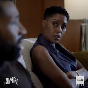 Bethann Hardison Instagram - About last night....
Jefferson and Lynn try to find common ground with the support and guidance of Dr Bowlan. 
Yes that was my “small screen” debut premiered last night in the 1st of my 4 episodes on CW network series Mondays at 9p #Blacklightning .
I know, you didn’t know I was an actress...well as long as there is time there is opportunity. 
Honored to have been considered.
@monsieurdirector 💕@cw_blacklightning  @officialchristineadams @cress_williams 
Thank you for the moment...