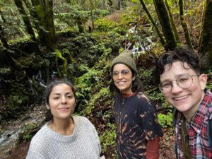 Bex Taylor-Klaus Instagram - it’s hard out there. so we went to the trees for a little peace and healing.