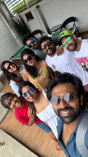 Bharath Instagram - Hey 👋 from Vacay ❤️
Thank you @touronholidays ☺️ 
@priyaadithi @maanasa_vikranth @jesh_14 @vikranth_santhosh @bharath_niwas @kalaiyarasananbu @kikivijay11 
#thailand #friends #friendstrip #vacation #vacationwithfriends #hey #shanthanu #kiki #bharat #vikranth #kalaiarasan #shanthnukiki