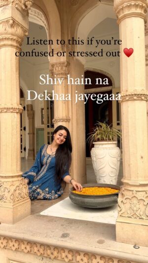Bhoomika Mirchandani Instagram - Tag/share with a friend who needs to hear this ♥️

#mahashivratri #shivhainna