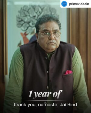 Bhuvan Arora Instagram - ONE YEAR OF #farzi 
It’s hard to believe that it has been a year since farzi came out.. because the love hasn’t stopped pouring in.. 
a show that gave me so so much that I pinch myself every single day to make myself believe that it is actually true..
THANK YOU to each and everyone of you for making farzi the most seen show of all time ❤️
This love is what drives me and I hope to live up to it and deliver more and more..
FIROZ will see you really soon again 🧿🤞🏻
Kyunki
 “Audience ji aap is safar ke purane saathi hai.. acha bura jaisa bhi waqt aaya.. aapne farzi ka saath kabhi nahi chhodda.. USKE LIYE AAPKO DIL SE THANK YOU ❤️❤️❤️”
.
#oneyearoffarzi 
@rajanddk @shahidkapoor @actorvijaysethupathi @kaykaymenon02 @raashiikhanna @itssmeamol @saqibayub_ @jaswantsinghdalal @officialzakirhussain @reginaacassandraa @mensit @iamsumankumar @d2r_films 
@punkudge @parichit5 @costumesbyneha @manishamakwana18 @chestagoswami @castingchhabra @aparnapurohit @primevideoin 
#shukrana
