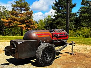Big Moe Cason Instagram - Ready to fire her up! #bbqcatering #bbq #bbqfamily #lowandslow #schwingamerica #minnesota @bog.line