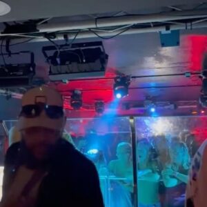 Big Narstie Instagram - My first time to Magaluf you came with me lol epic trip we was mash up lol I fell trying to punch the machine to hear you passed hour before my set man 🥲❤️ KING TUBBY one of da realest to come out of Sheffield 💯 dis one cuts deep