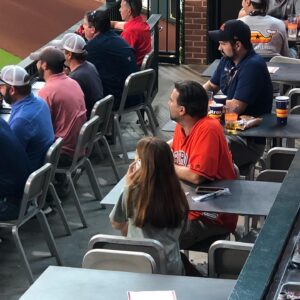 Bijan Ali Instagram - Watching Them Astros ⚾️🧡💙🧡⚾️
With my Dad - My Uncle and best view from the Bullpen!!!
.
.
.
.
#astros 
#astrosbaseball 
#houstonbaseball 
#astrosgame 
#baseballlove 
#timewithdad 
#iambijanali 
#onlyonebijan
