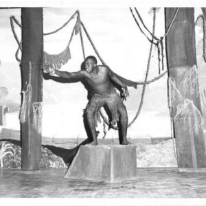 Bill Duke Instagram - What's going on everyone? I found this photo and I thought I would post this "way back when" photo of me performing in the play, "The Emperor Jones". I was a young kid back then...those were the good ol' days. Peace and Blessings!

 
#RealBillDuke #coribanks444 #MPJINews #carlgilliard
 #plays #TheEmperorJones #dukemediafoundation #dukemediainc #actors #torrencebrannonreese @sydthewriter #angelahoffman #flashback #stageactor #director #broadway #EugeneONeill #americanfilminstitute