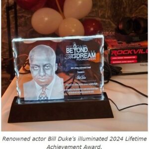 Bill Duke Instagram - Kappa’s Host 17th Annual Scholarship Gala Event where Bill was presented the 2024 Lifetime Achievement Award.

Bill Duke was called to the podium, where #BeyondtheDreamFoundation President and Board member #TimHopkins gave him an honorary award. The award was an illuminated plaque dedicated to Mr. Duke.

“Thank you so much for having me,” said Duke. Duke expressed his gratitude towards #CraigSmith, #WesleyLee, #BarringtonAtkins, and the entire Alumni Chapter of #KappaAlphaPsiFraternity, Inc. for their kindness and hospitality.

Duke commended the aforementioned individuals for their important work in the community. “You’re investing in the future of our children, which means you are doing God’s work. It is a blessing to us all. Thank you again for this wonderful award. Let me leave with one of my favorite quotes: Aspire to inspire before you expire.”

#poughkeepsie #realbillduke #heidibfuller #alumni #shebaabrahaim @sydthewriter @Kappaalphapsifraternity #rolandmartin #garrettmorris #MPJINews #HudsonValleyPress #carlgilliard