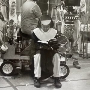 Bill Duke Instagram - On this Throwback Thursday, here's some set photos from Sister Act 2:Back in Habit with Bill in his Director's mode, chatting with #WhoopiGoldberg, Sheryl Lee Ralph and being the consummate professional he is. 

Sister Act 2 is streaming on Disney  and Tubi.

#realbillduke #SisterAct2 #director #film #kathynajimy #MaggieSmith #jeniferLewis #LaurenHill @heidibfuller @sydthewriter #TorrenceBrannonReese #MPJINews #variety #indiewire #garrettmorris #wendymakkena @disneyplus @tubi @carlgilliard #anthonyanderson @thesherylleeralph #shebaabrahaim