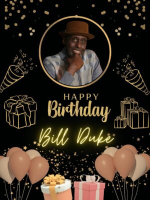 Bill Duke Instagram - Let's send Bill some love on his 80th trip around the sun! Happy Birthday Bill!🎉🎂🎊🎈

“May the joy and happiness that you have spread throughout the years come back to you on this day."

 #realbillduke #dukemediaInc #dukemediafoundation #younitenetwork @coribanks444 #carlgilliard @sydthewriter #happybirthday #torrencebrannonreese #garrettmorris @angelastoniehoffman84 #icon #legend #actor #director #producer