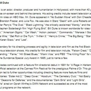 Bill Duke Instagram - The Pan African Film & Arts Festival (PAFF) is thrilled to announce that actor/director Bill Duke will accept The Ja’Net DuBois Lifetime Achievement Award during its Centerpiece on Thu., Feb. 15 at 7 p.m. at the Directors Guild of America in Los Angeles. PAFF’s Centerpiece will feature the red carpet world premiere of the Ethiopian war film “#FortheLoveoftheMotherland.” Tickets are on sale at paff.org.

“Presenting Bill Duke with the Ja’Net DuBois Lifetime Achievement Award is not just a celebration of his extraordinary career in film, but a recognition of his unwavering commitment to portraying diverse narratives and empowering marginalized voices,” said PAFF co-founder #AyukoBabu. “His groundbreaking work has left an indelible mark on the industry, inspiring generations of filmmakers and actors to strive for excellence and authenticity. Bill Duke’s contributions transcend the screen, embodying the spirit of Ja’Net DuBois herself, whose legacy of artistry and activism continues to inspire and uplift us all.”

Hollywood’s brightest stars are expected to come out to the Directors Guild of America to celebrate Bill Duke beginning with red carpet arrivals at 5:30 p.m. The program will begin at 7 p.m. More information is available paff.org.

Originally the Pan African Film Festival Lifetime Achievement Award, but renamed after the late “Good Times” actress and co-founder of PAFF, The Ja’Net DuBois Lifetime Achievement award holds immense significance within the Black entertainment industry and beyond, serving as a beacon of recognition for individuals who have made exceptional contributions to the #arts, #culture, and #society at large. 

#PAFF #BlackEntertainmentIndustry #JanetDuboisLifetimeAchievementAward #realbillduke #coribanks444 @sydthewriter #directorsguildofamerica #Ethiopia #johnsalley #carlgilliard #GarrettMorris #filmmaker #actor #Predator #DeepCover #SisterAct2 #Hoodlum #Menace2society #Thecemeteryclub #arageinharlem #TheKillingFloor #MPJINews #TheGrio #theroot