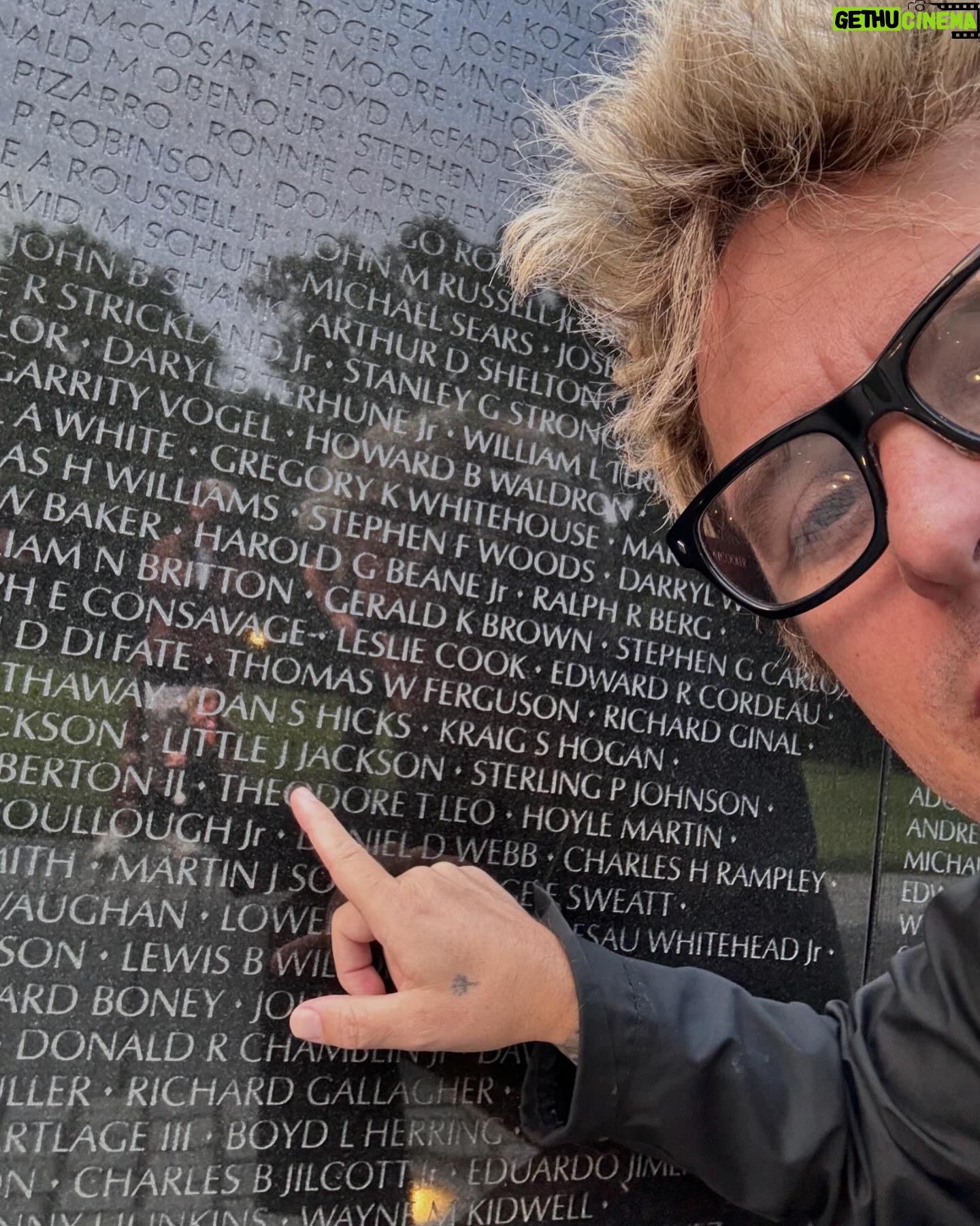 Billie Joe Armstrong - 159.7K Likes - First time at the Vietnam memorial. My Uncle Little J Jackson