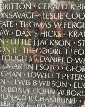 Billie Joe Armstrong Instagram - First time at the Vietnam memorial. My Uncle Little J Jackson
