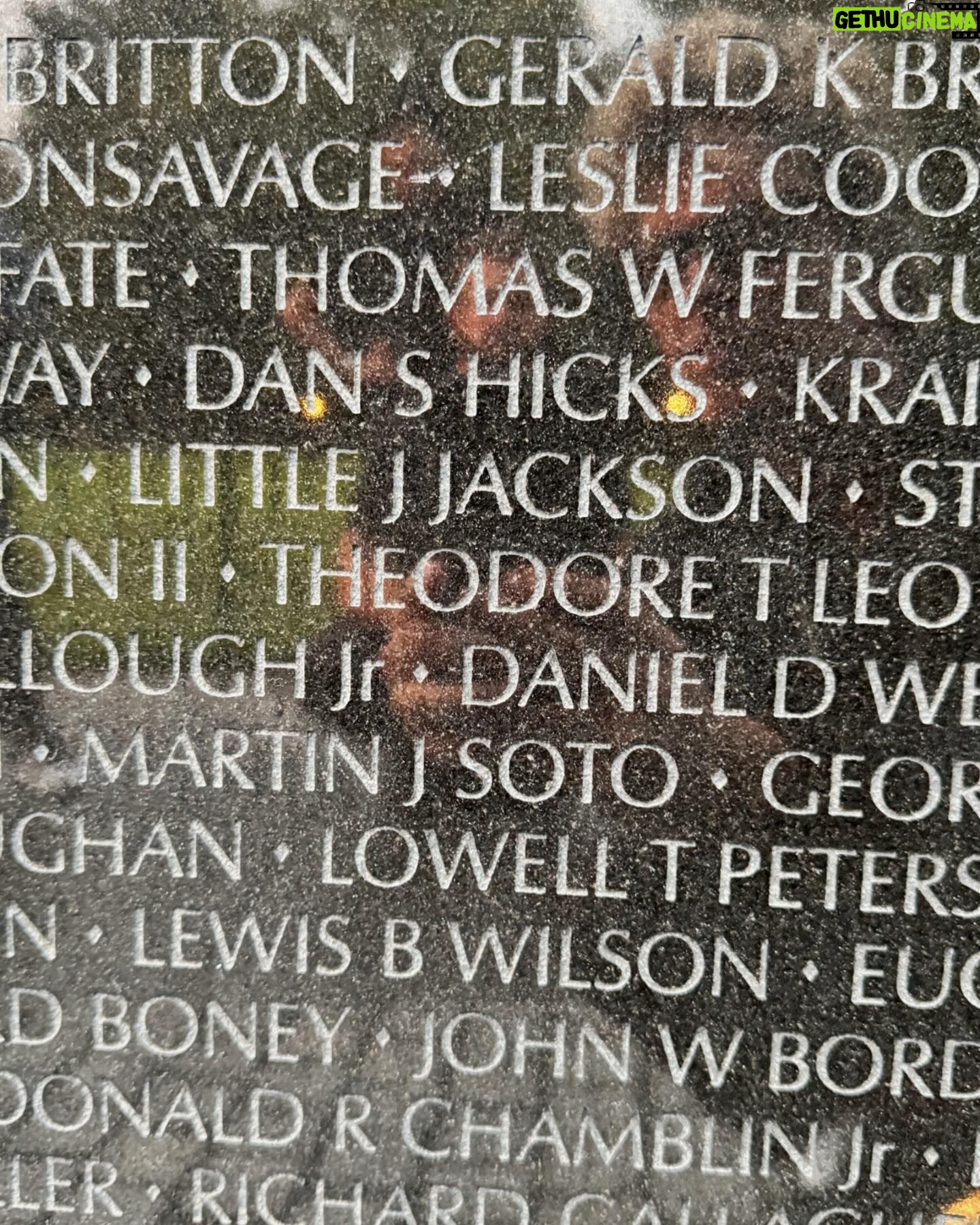 Billie Joe Armstrong - 159.7K Likes - First time at the Vietnam memorial. My Uncle Little J Jackson