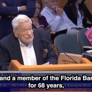 Billy Corben Instagram - So proud of my Grandpa who I was surprised to learn is against the ridiculous illegal LED billboards in Downtown Miami. He spent his career as a developer and, while a Board Member of the Arsht Performing Arts Foundation for 10 years, advocated for the removal of the Sears Tower you see on Biscayne Boulevard and 13th Street, because he felt it was not worthy of historic preservation and would detract from the arts center’s unique architecture. On those same grounds, he spoke at city hall last week against the billboards — and we won the vote 4-1! Thank you for listening and considering what we had to say, Commissioner @gabela4miami.