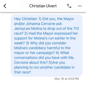 Billy Corben Instagram - #BREAKING: Women DO NOT have the right to choose in Daniella Levine Cava’s office

Miami-Dade Mayor Levine Cava, her political puppeteer Christian Ulvert, and chief of staff Johanna Cervone forced candidate JennyLee Molina to drop out of Florida State House race in District 113 by bullying her and threatening her job as mayor’s digital strategist, campaign sources say.

The week of May 13th began with communications expert and 305 Cafecito and 305 Day founder Molina CONFIRMING with her boss Levine Cava and the Miami-Dade Ethics Commission that she could run against Republican incumbent @vickilynnlopez — without resigning from her job as the mayor’s digital strategist.

After all, Levine Cava’s endorsed candidate for sheriff, the grossly unqualified James Reyes, has not resigned as Miami-Dade Chief of Public Safety — a position the mayor politically promoted him to ahead of the election in order to beef up his weak law enforcement credentials. Double standard?

The week ended with Molina FILING to run — Democrats have a 12% advantage in HD113, making it one of the party’s ONLY flippable Miami-Dade state house seat — and then, following a dizzying series of calls between Cava, consultant cartel boss Ulvert, and Cervone, WITHDRAWING from the race a day later.

With Levine Cava, it’s always a different story on Friday than it was on Monday. She’s indecisive and incompetent — at best.

Cava, Ulvert and Cervone threatened Molina’s livelihood, insisting she’d have to quit her job (the opposite of what the mayor and ethics commission originally said) — but more pointedly, they claimed her race would harm the mayor politically so she should not run, sources involved in Molina’s short lived campaign say.

High-profile Dems including Minority Leader @FentriceDriskell and Miami-Dade Commission Chair Oliver Gilbert ogilbert3 @chairmangilbertsoffice made a DEAL with Republicans to NOT challenge Lopez and proactively DISCOURAGE potential challengers, FORFEITING one of the ONLY contested partisan race the local party can win this cycle.

Democrats never miss an opportunity to miss an opportunity. @nikkifriedfl