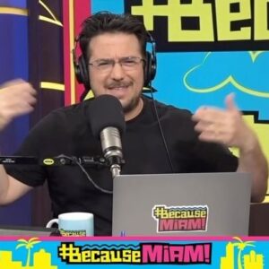 Billy Corben Instagram - “We have a chance now to stop Biff from getting the sports almanac and getting to the DeLorean.”

- @BillyCorben says Obama can make the case for Harris and the American crossroads, on a new #BecauseMiami🇺🇸

📺 YouTube.com/LebatardAndFriends