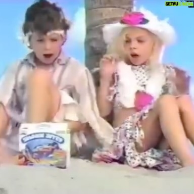 Billy Corben - 3 Likes - We shot this Shark Bites fruit snacks commercial at Crandon Park in Key Biscayne circa 1990 (I’m the kid on the left) #fbf #BecauseMiami
P.S. I swear it was baking powder!