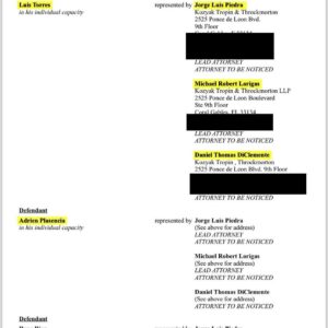 Billy Corben Instagram - ¡MAS MIAMI MAFIA MIERDA! 

#BREAKING: Third Time’s the Charm! After two prior dismissals to amend, Federal Judge Federico A. Moreno has ACCEPTED and is PROCEEDING with the Plaintiffs’ Second Amended Complaint in the BLOCKBUSTER “Carollo Cabal” lawsuit against the City of Miami and 11 individual city employees, accusing them of “engag[ing] in a well-known, widespread and pervasive custom of weaponizing City resources to target and harass” in violation of the Constitution. #BecauseMiami 

The new 644-page complaint filed by the Little Havana business owners who last summer won a $63.5 million corruption judgment against Miami Commissioner Joe Carollo, relies heavily on testimony and evidence already successfully litigated in that case, and reads like a Racketeer Influenced and Corrupt Organizations (RICO) indictment.

An earlier draft of the suit referred to the defendants as the “Carollo Cabal” (aka Miami Mafia) — including Commissioner Joe Carollo, his chief of staff William Ortiz, city manager Art Noriega, disgraced fired city attorney “Tricky” Vicky Mendez, assistant city attorney Rachel Dooley, building director Asael “Ace” Marrero, zoning director Daniel Goldberg, fire marshal Adrian Plascenia, unsafe structures chief Rene Diaz, and building official Luis Torres — who allegedly conspired to weaponize city government for political revenge to target Bill Fuller and Martin Pinilla and their various properties and business in and around Calle Ocho, including the historic Ball & Chain nightclub, and repeatedly violate their constitutional rights.

City of Miami taxpayers are paying for 23 lawyers to defend the alleged corruption in this one case, which is set for trial in the fall and could bankrupt the city. @iamchristineking manolo4miami francissuarez @usao_sdfl