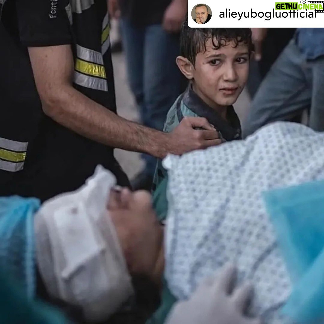 Binnaz Avcı - 571 Likes - Posted @withregram • @alieyubogluofficial Ne kadar bağırırsan bağır, öldüren İsrail, ölenler Müslümansa dünya sağır.
İsrail, Filistin'de çocukları ve sivilleri katlediyor, hastaneyi bombalayıp 500 insanı öldürüyor, 7 milyar dünyalı da seyrediyor.
Döktüğün çocuk kanı ve gözyaşında boğul Netenyahu.