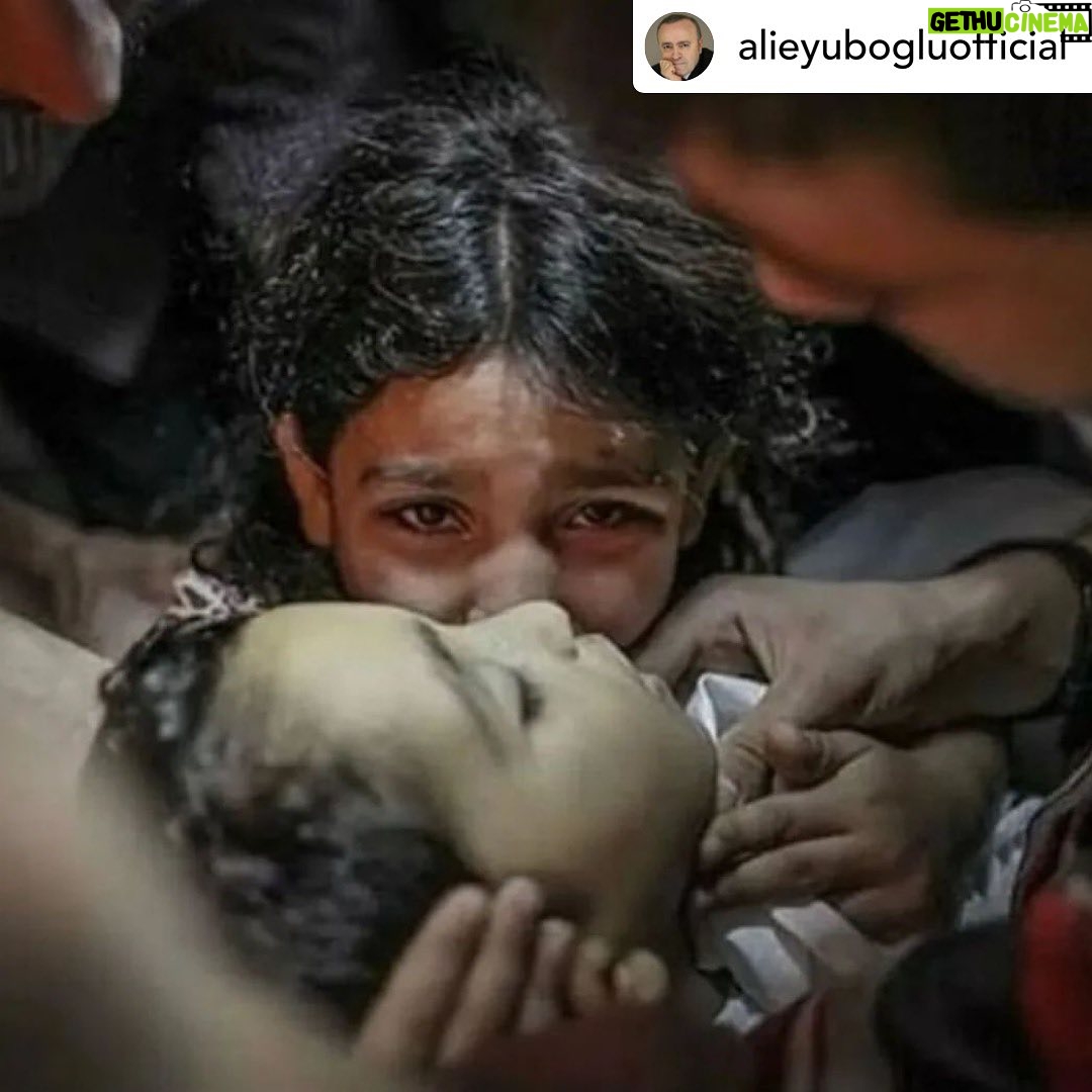Binnaz Avcı - 571 Likes - Posted @withregram • @alieyubogluofficial Ne kadar bağırırsan bağır, öldüren İsrail, ölenler Müslümansa dünya sağır.
İsrail, Filistin'de çocukları ve sivilleri katlediyor, hastaneyi bombalayıp 500 insanı öldürüyor, 7 milyar dünyalı da seyrediyor.
Döktüğün çocuk kanı ve gözyaşında boğul Netenyahu.