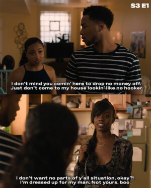 Birgundi Baker Instagram - Tiff & Kiesha have come a LONG way 😩 #TheChi