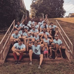 Blair Redford Instagram - Had an incredible weekend with a lot of @thegiftedonfox crew in our kickball tournament. Such a pleasure working with all these talented individuals. Without their hard work and long hours every day you would not have the show we deliver. Without them the actors would simply be running around pretending to have powers… No one would see it… It would be lame. Show some love.  Cue this speech for the 2nd pic. “Fight and you may die. Run, and you'll live... at least a while. And dying in your beds, many years from now, would you be willing to trade ALL the days, from this day to that, for one chance, just one chance, to come back here and tell our enemies that they may take our lives, but they'll never take... OUR FREEEDOMMM!"