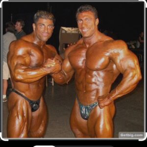 Bob Cicherillo Instagram - OLYMPIA MEMORIES: 2002 / BACKSTAGE WITH MY MAMLUKE BROTHER KING KAMALI!