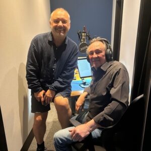 Bob Mortimer Instagram - Recording audiobook of my new novel The Avocado Hotel. The wonderful Sally Phillips plays Emily again. Book includes murder, car journeys, planning applications and lots of pie. Pre order link in bio