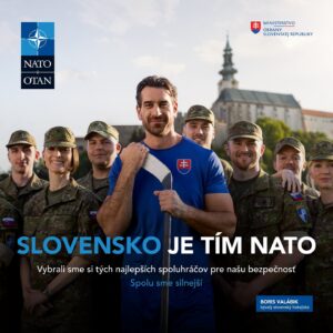 Boris Valábik Instagram - Zapojil som sa, pretože dúfam, že nie som jediný, kto nevníma členstvo v NATO ako niečo politické, ako niečo, čím chceme niekomu ublížiť. Ale ako niečo, kde sme ako tím silnejší. Ako som si ja vedel zastať spoluhráčov na ľade, tak dúfam, že si niekto zastane nás, ak to kedykoľvek bude Slovensko potrebovať.
