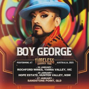 Boy George Instagram - Australia. I’m coming home! @timeless.summertour.aus