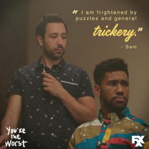 Brandon Mychal Smith Instagram - The energy in LA’a been off , but the #Marathon continues so here we go .... tonight’s the series finale of @youretheworstfxx . Collectively we made TV people really loved . Crazy as it sounds sometimes that’s more than enough ❤️