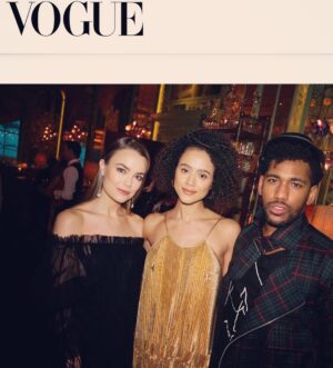 Brandon Mychal Smith Instagram - @britishvogue @tiffanyandco @annabelsmayfair thx for a truly magical evening !! @viviennewestwood big big thx for the wonderful outfit.