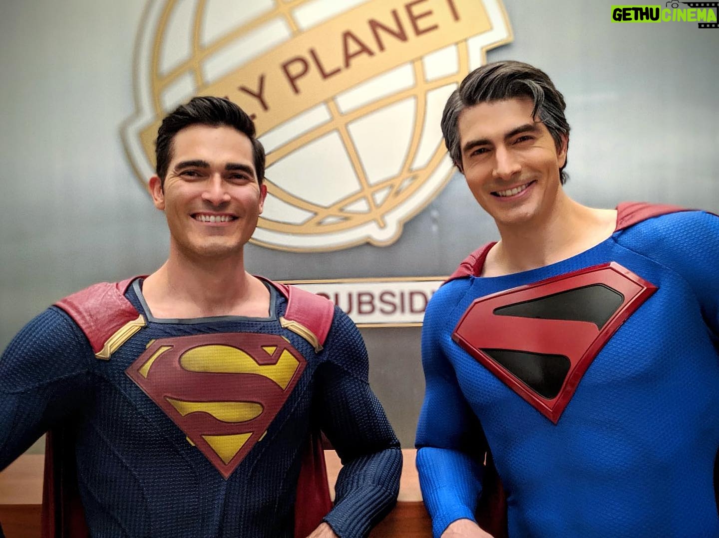 Most liked Instagram photo of Brandon Routh