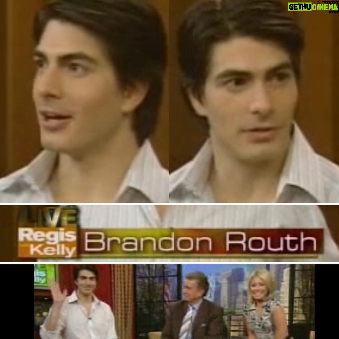 Brandon Routh - 63.6K Likes - It’s been 13 years since I was a guest & some things have changed. 😄
Excited to be seeing @kellyripa & @ryanseacrest on @livekellyandryan tomorrow morning to talk #CrisisCrossover & #LegendsOfTomorrow.