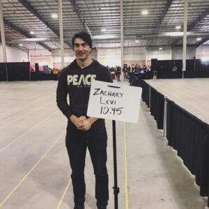 Brandon Routh Instagram - 1st in line! 
Hoping all the wonderful things I’ve heard are true about @zacharylevi when I meet him here at @celebfanfest in #SanAntonio!