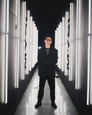Brandon Salim Instagram - Stepping into the abyss of glam at the YSL Beauty party.
What a wicked blackout night!

@yslbeauty #YSLBeauty #YSLBeautyID #myslfmjourney