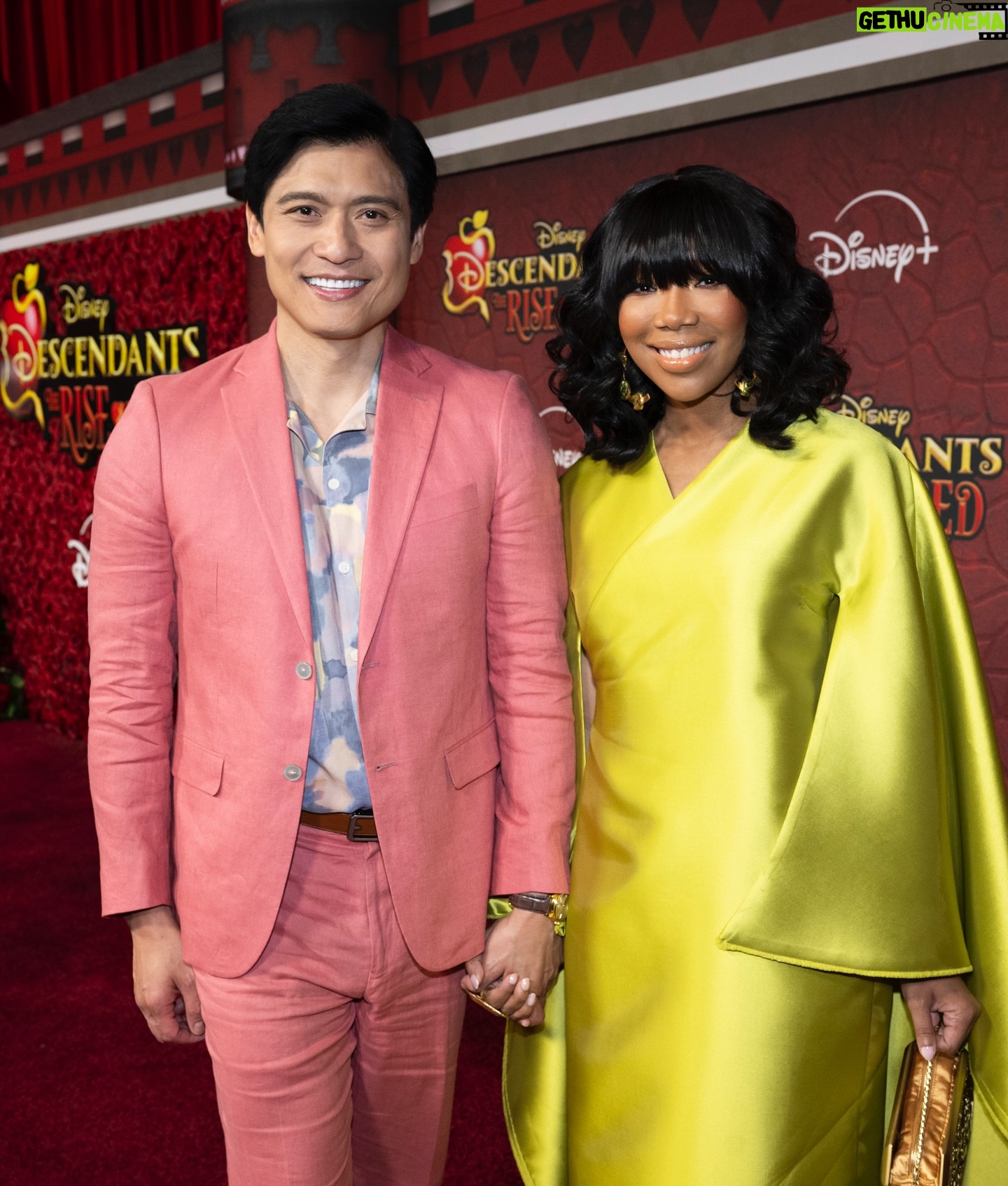 Brandy Norwood - 240.6K Likes - What a magical night on the red carpet ✨ Descendants: #TheRiseOfRed, a Disney Original Movie, is now streaming on #DisneyPlus