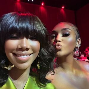 Brandy Norwood Instagram - What a magical night on the red carpet ✨ Descendants: #TheRiseOfRed, a Disney Original Movie, is now streaming on #DisneyPlus