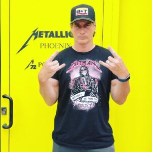 Brendan Fehr Instagram - Pre-pregaming at the @metallica pop-up. #M72Phoenix #m72