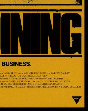 Brenna D'Amico Instagram - 👁️ Mind your business. 

Join us to watch Adjoining at The Chinese Theatre in Hollywood this October. 🎟️

Directed & Written By @harrisonhoude @dakotadaulby
Executive Producer, Written & Story by @peteybeats 
Starring @brennadamico @carterglade @sidnoelle 
Producers @PopternativePictures @VesperiaFilms @brennadamico @sikora_ian
1st AD: @nscouture
Editor: @samijamichan
Music: @tokyoratmusic 
DP: @locustgarden 
1st AC: @sophiedonatella
2nd AC / Key Grip: @aid_and_abet
Steadicam: @reecemoffett
Production Design: @megmrphy 
Art Director: @vampirenosleep
Assistant Set Dec: @brightonyourday
@trash.artists.llc 
MU/Hair/SFX MU: @ramediamakeup 
Sound Design: @sound_by_varun @soundriffic 
Sound Mixer & Boom: @shorifsuhel
Colorist: @gabe_jl_sanchez 
VFX: @denley_ryan
PA: Nathan Silva
BTS Stills: @britton.camera 
BTS Video: @dp.riq 
Poster Design: @timothy_palace