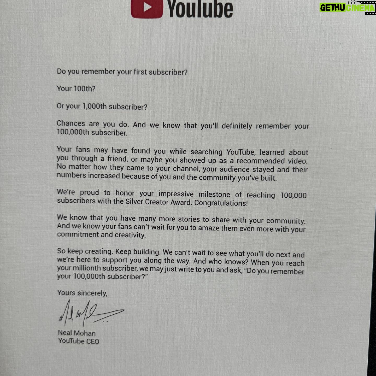Brennan Mejia - 4.6K Likes - This is pretty cool š 100k subs and counting!
Thank you everyone whoās subscribed to my channel and for your continued support throughout my career!!
Special thanks to @daniel.alan.head @shawna.christine.head @connermejia @stephenseanford and Zach Werre who have all supported my YT channel and myself so much!!
#youtube #youtuber #actor