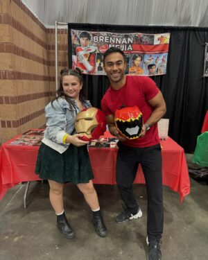 Brennan Mejia Instagram - Had an amazing time in New Orleans @mightyconconventions !! Thank you Randy and Wayne  for being so awesome! And thank you everyone who came by to hang out! #powerrangers #dinocharge #redranger @anniemoho @dannyflamingo2013 @lexi_rabe @mightyconconventions