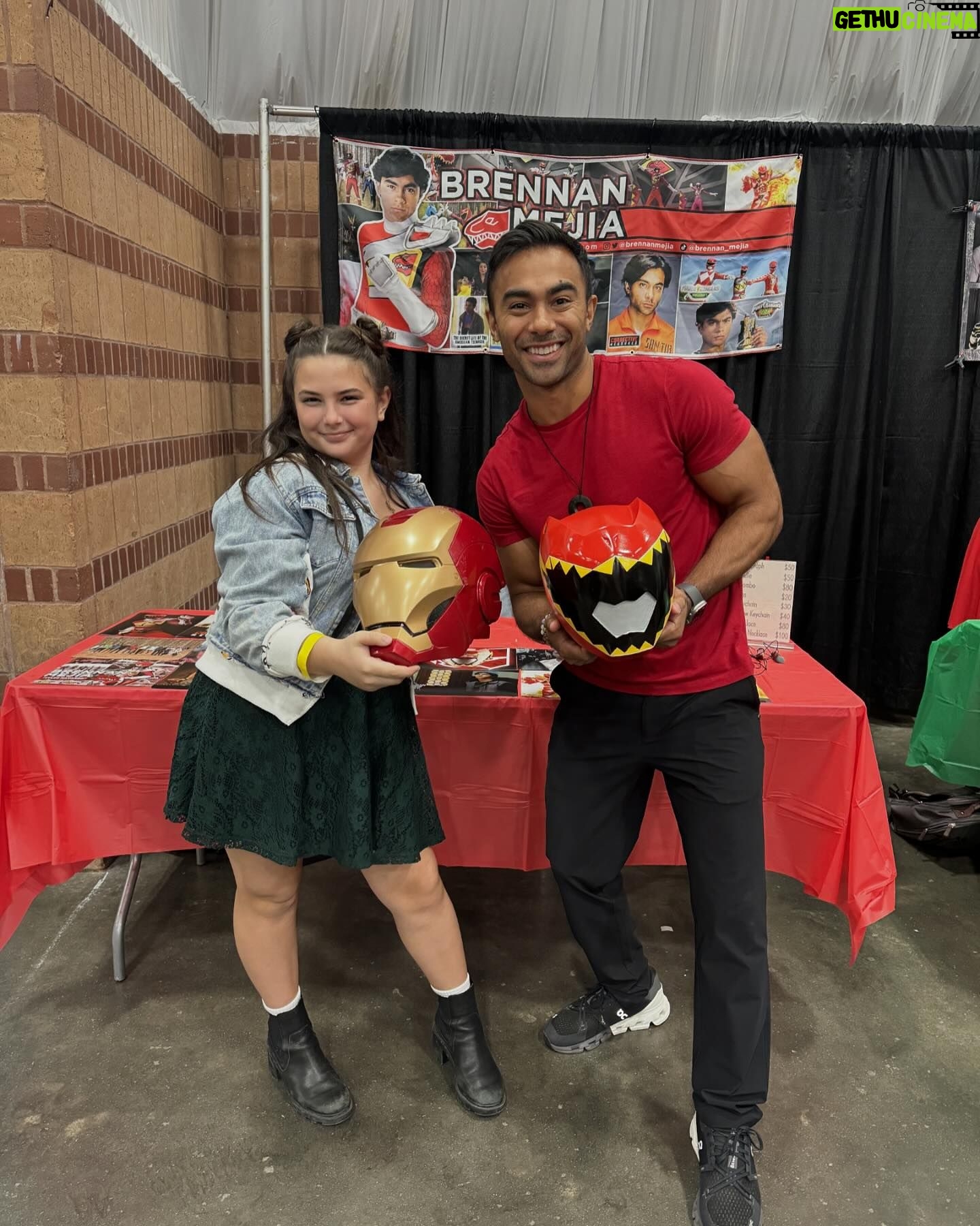 Brennan Mejia - 2.2K Likes - Had an amazing time in New Orleans @mightyconconventions !! Thank you Randy and Wayne for being so awesome! And thank you everyone who came by to hang out! #powerrangers #dinocharge #redranger @anniemoho @dannyflamingo2013 @lexi_rabe @mightyconconventions