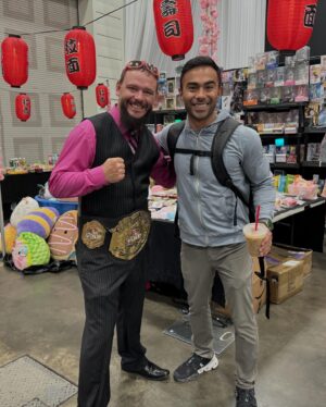Brennan Mejia Instagram - Had an amazing time in New Orleans @mightyconconventions !! Thank you Randy and Wayne  for being so awesome! And thank you everyone who came by to hang out! #powerrangers #dinocharge #redranger @anniemoho @dannyflamingo2013 @lexi_rabe @mightyconconventions