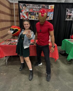 Brennan Mejia Instagram - Had an amazing time in New Orleans @mightyconconventions !! Thank you Randy and Wayne  for being so awesome! And thank you everyone who came by to hang out! #powerrangers #dinocharge #redranger @anniemoho @dannyflamingo2013 @lexi_rabe @mightyconconventions
