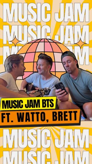 Brett Lee Instagram - Off the field shenanigans 🏏 ⏩️ 🎸

#abdevilliers #brettlee #shanewatson #music #bts #reelsvideo