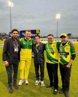 Brett Lee Instagram - Winners and grinners ✨🇦🇺

#warofchampions #wcl2024