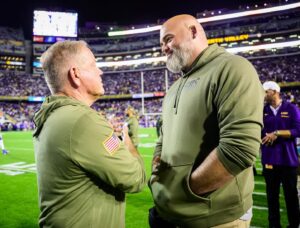 Brian Kelly Instagram - There’s no one better to speak about The Path and the places it can take you. Always appreciate Andrew coming back home!