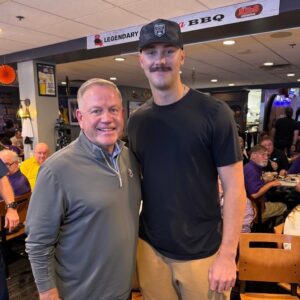 Brian Kelly Instagram - An LSU great and national champion. Appreciate Paul stopping by today!