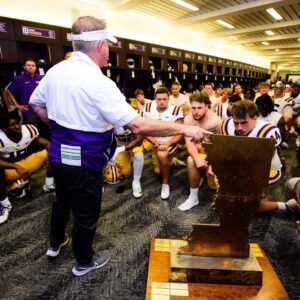 Brian Kelly Instagram - Never take winning for granted. Celebrate and learn. The Boot stays in the Boot for another year.
